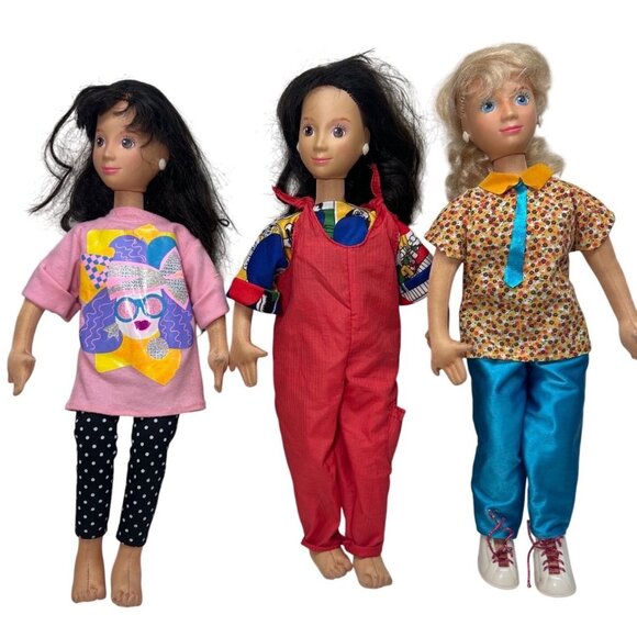 Hot Looks Fashion Doll Vintage 1986 Mattel Set of 3 - Picture 1 of 9